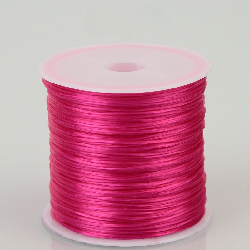 #004 - Elastic Stretch Crystal String Cord for Jewelry Making Bracelet Beading Thread 60m/roll