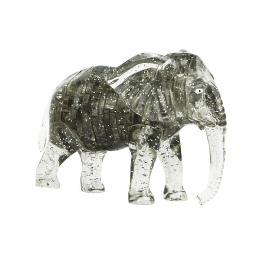 3D Crystal Puzzle Elephant, Crystal Puzzle Brainteasers for Puzzlers Ages 16 and Up, 41PCS